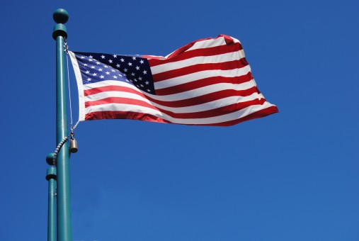 como es la bandera de estados unidos, que colores conforma la bandera de los estados unidos, cual es el animal de estados unidos como simbolo nacional